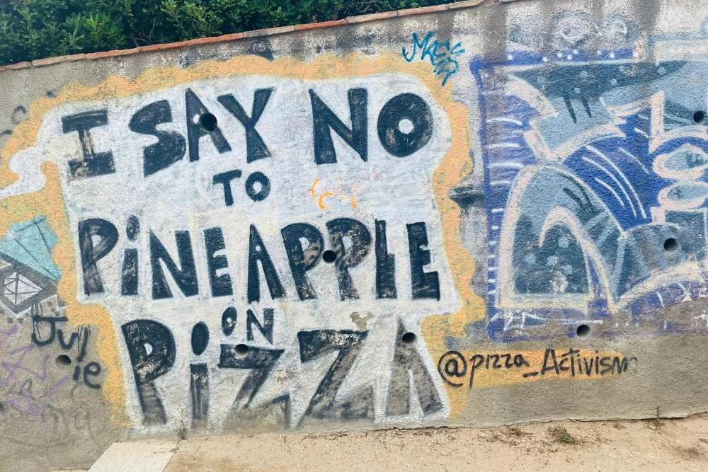 Pineapple on a Pizza from Homemade Pizza Club