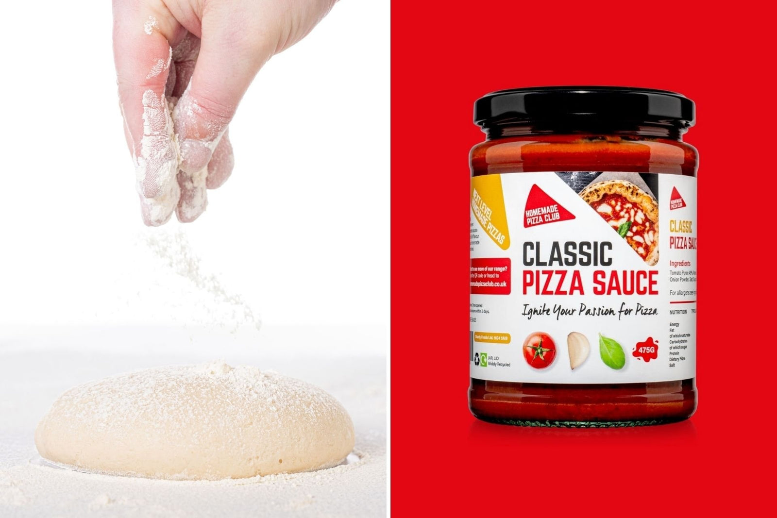 Any 10 Pizza Dough Balls + Any Pizza Sauce